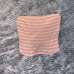 Stripe tube top